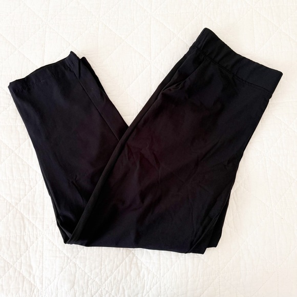 NEW Apana Black Straight Leg Pants XL NWOT - Picture 1 of 4